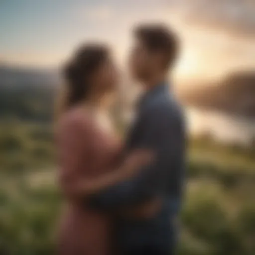 A serene landscape symbolizing new beginnings
