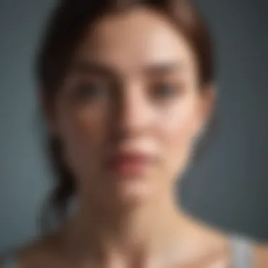 Cultivating Self-Acceptance A person reflecting and accepting themselves