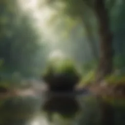 A serene landscape symbolizing new beginnings