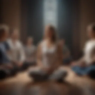 Thematic Group Meditation Experience Group meditation session with thematic focus