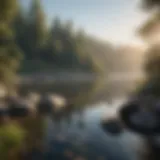 A serene landscape reflecting tranquility and mindfulness.