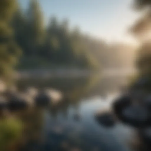A serene landscape reflecting tranquility and mindfulness.