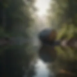 A serene landscape promoting tranquility