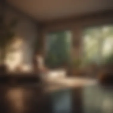 A Serene Space for Connection Serene environment promoting relaxation and connection