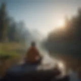 A serene landscape inviting calmness and focus