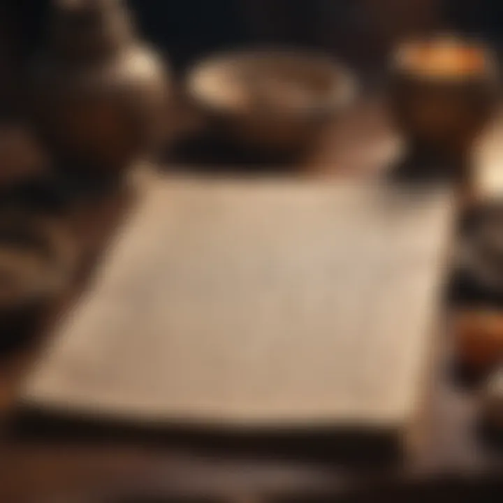Ancient manuscripts of mantras