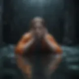 An abstract representation of sadness