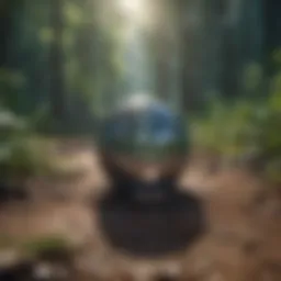 A serene landscape illustrating tranquility and mindfulness