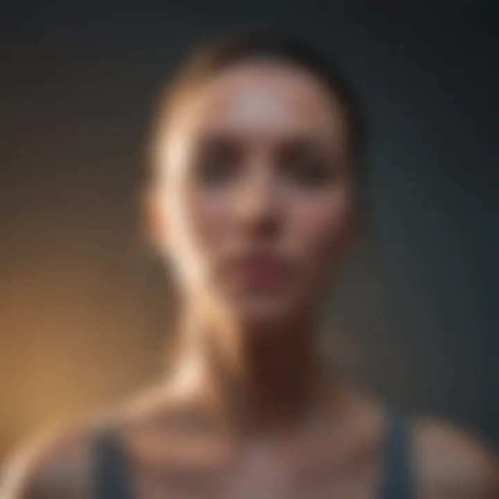 Abstract representation of self-reflection