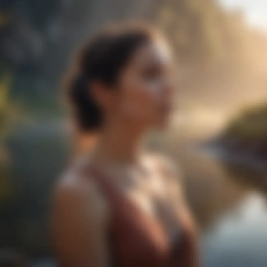 A serene landscape symbolizing self-awareness