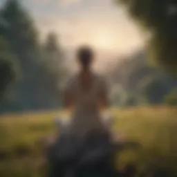 A serene landscape symbolizing peace and acceptance