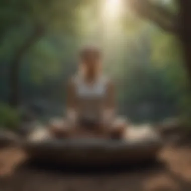 Visualization of mindfulness techniques