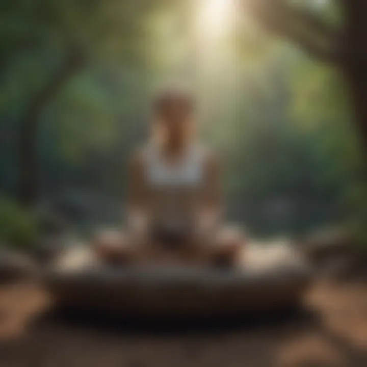 Visualization of mindfulness techniques