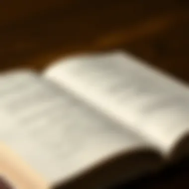 Inspiration in Words Close-up of an open book with inspirational quotes