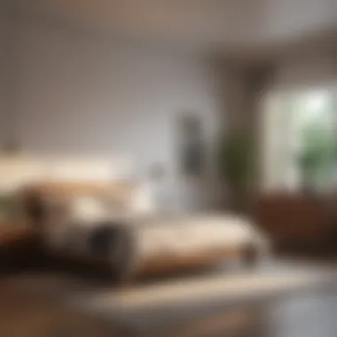 A Tranquil Space for Rest Calm bedroom environment promoting sleep