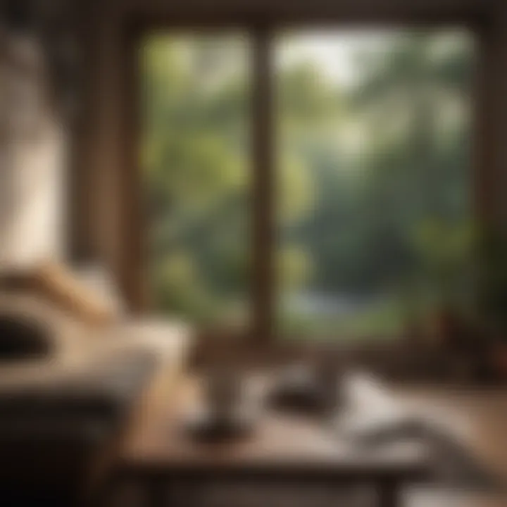 A cozy corner with books and a cup of tea to encourage relaxation