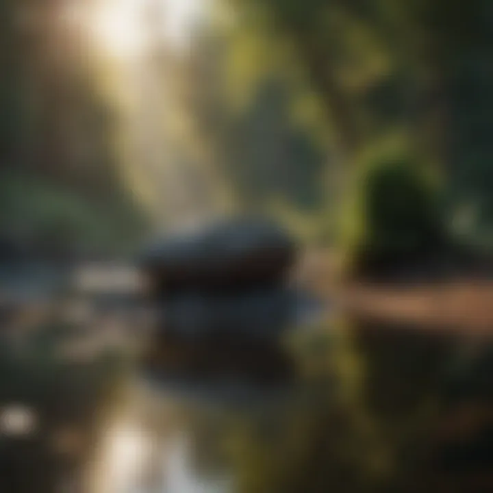 A serene landscape illustrating the essence of mindfulness and self-reflection.