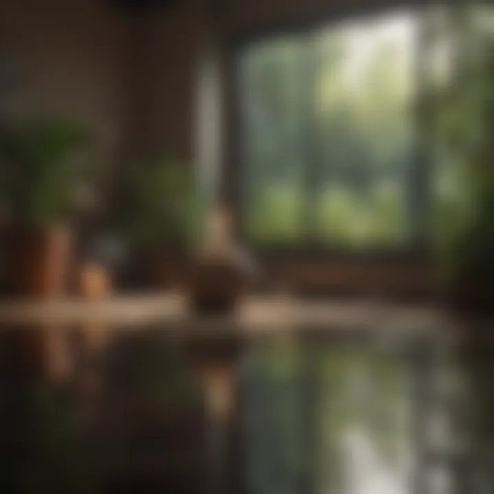 A peaceful meditation space illustrating mindfulness