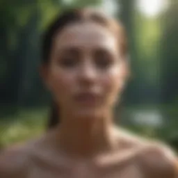 Visual representation of emotional healing
