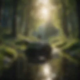 Calm nature scene symbolizing emotional peace