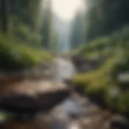 A serene landscape symbolizing tranquility and personal growth