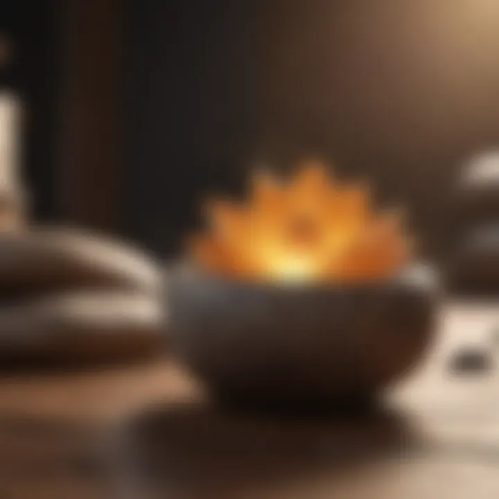 Relaxing environment for stress relief