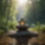 A serene landscape illustrating tranquility