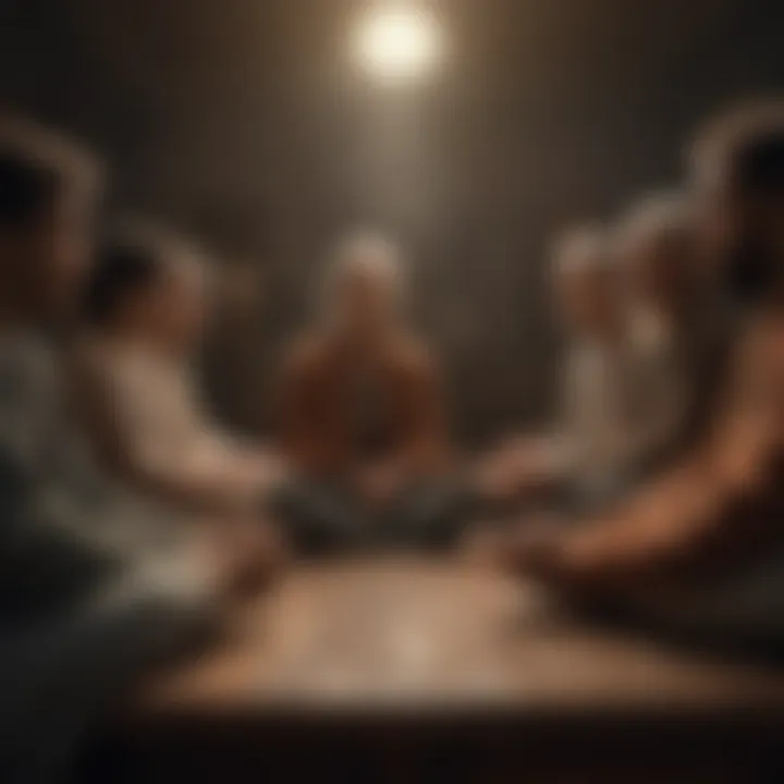 A harmonious group discussion