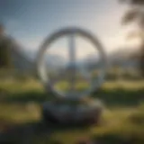 A serene landscape symbolizing peace