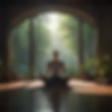 Meditation Techniques for Mind Calmness Person practicing meditation in a quiet setting