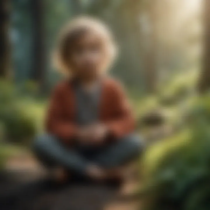 Children Practicing Mindfulness Outdoors