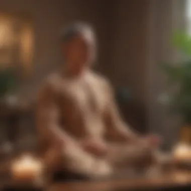 Integrating Meditation into Your Busy Life An illustration of a daily schedule incorporating meditation into busy routines