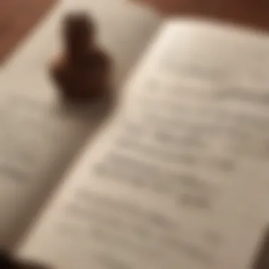 Power of Written Affirmations A close-up of a journal with affirmations written inside