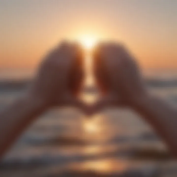 A sunrise symbolizing new beginnings and self-discovery