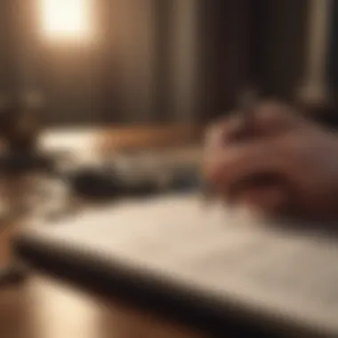 Notes of Mindfulness Classical composer’s score representing mindful music