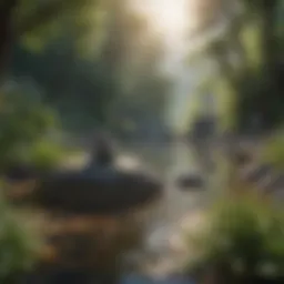 A serene landscape symbolizing inner peace and self-acceptance