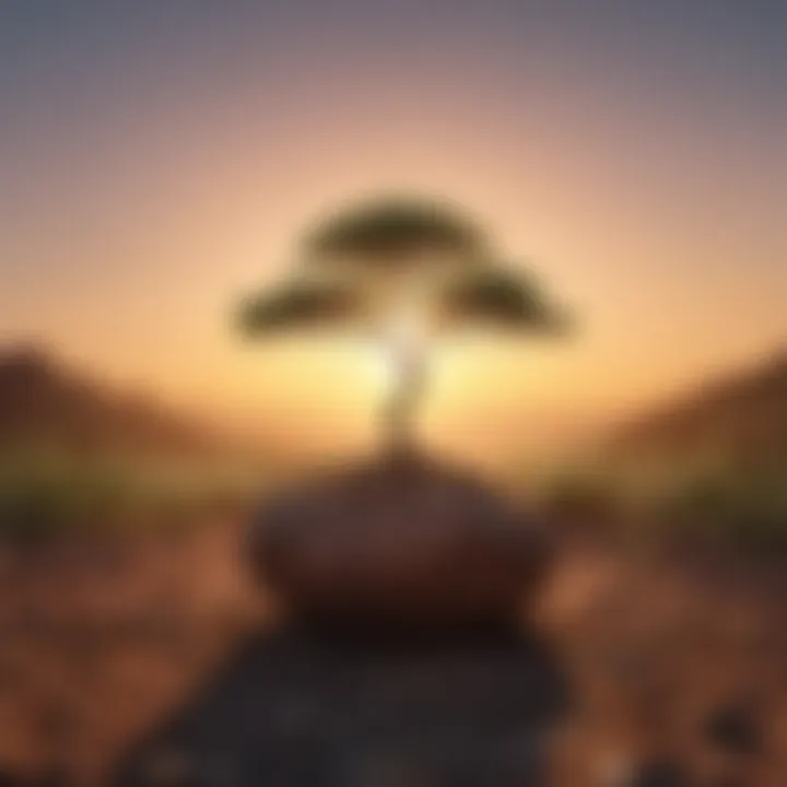 A bright sunrise symbolizing new beginnings and personal growth