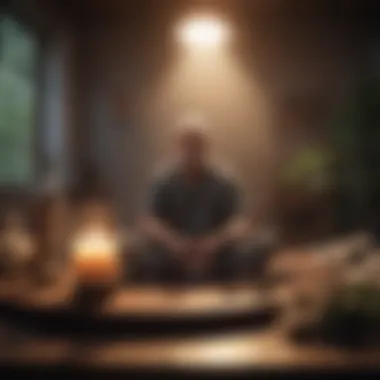 Symbolic illustration of alternative therapies for PTSD nightmares