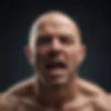 Illustration depicting the physiological response to anger.