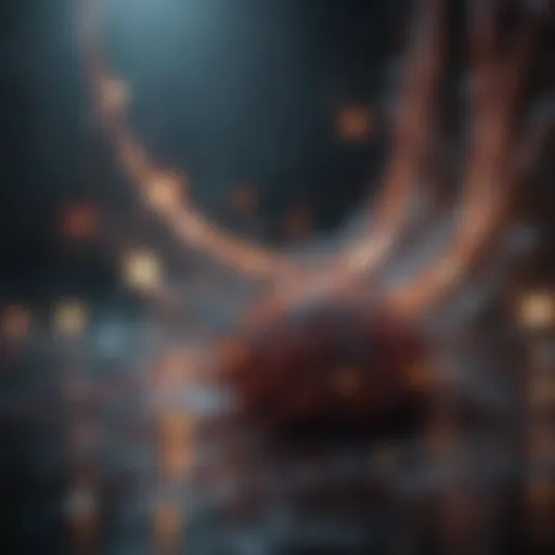 Abstract representation of chronic anxiety