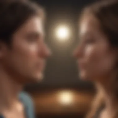 Illustration of the impact of low self-esteem on relationships