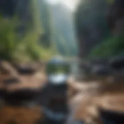 A serene landscape symbolizing inner peace
