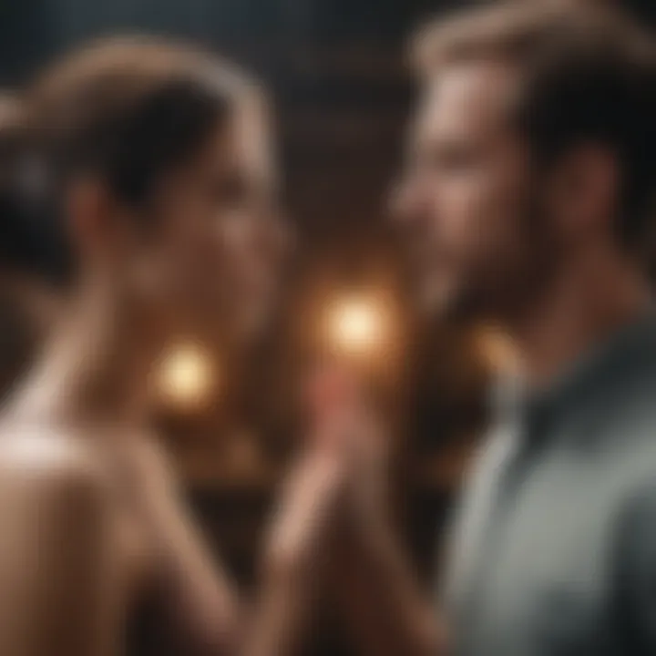 Symbolic representation of open communication between partners