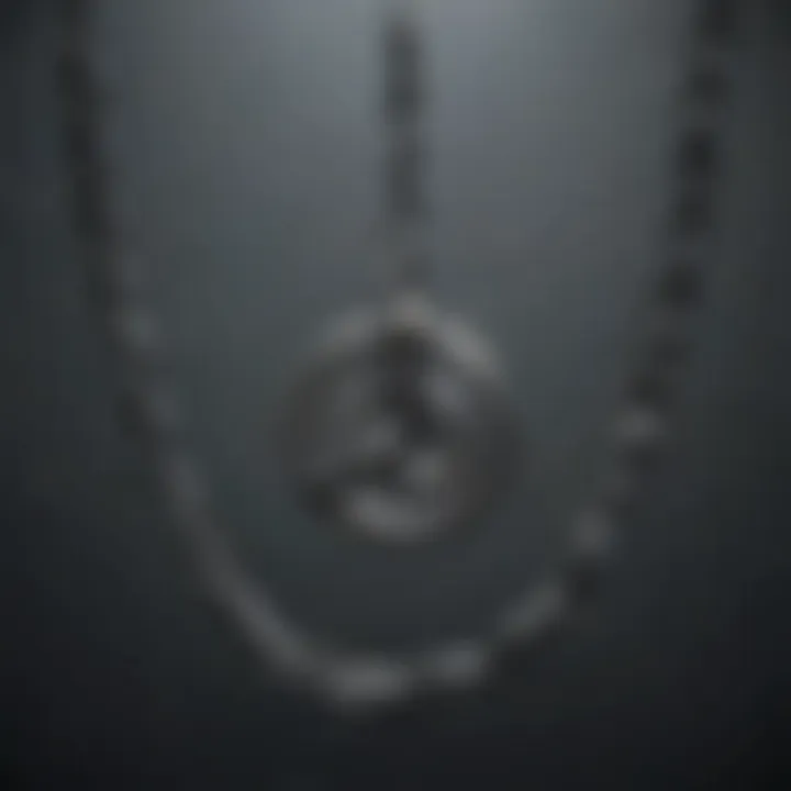Symbolic chains representing the constraints of chronic anger