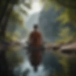 A serene landscape reflecting inner peace
